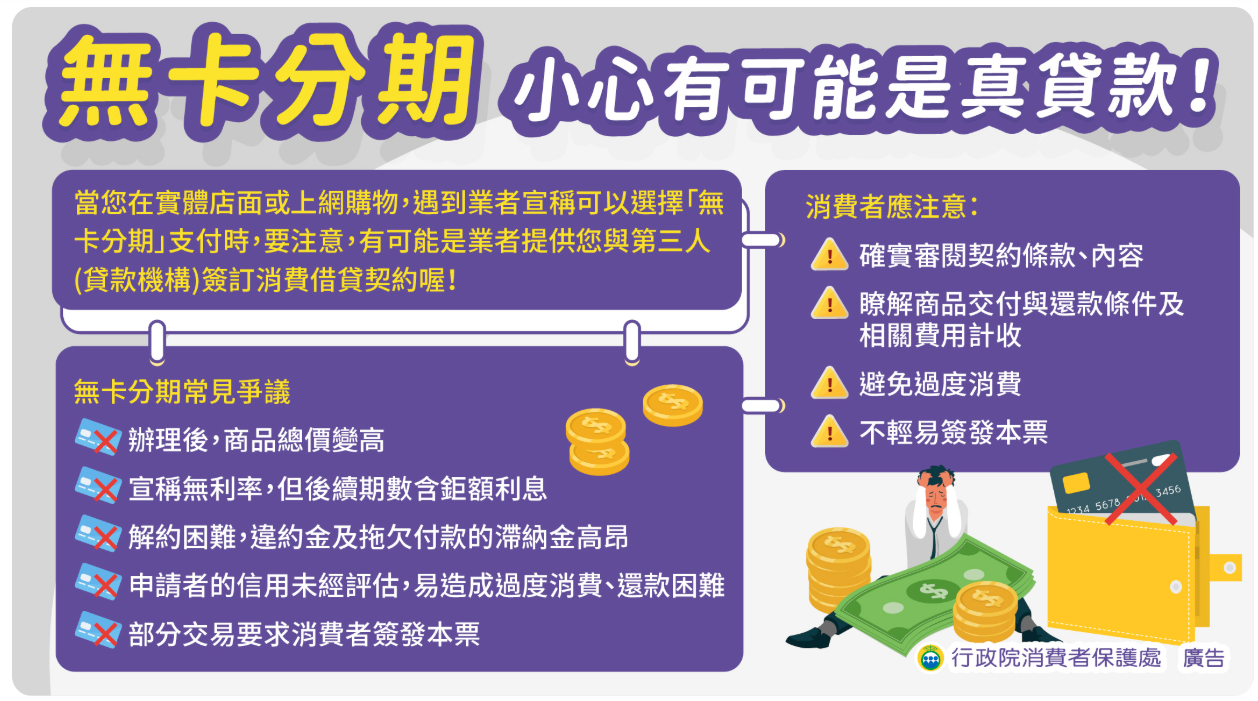 無卡分期 小心有可能是真貸款